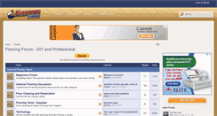 Desktop Screenshot of flooringforum.com