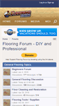 Mobile Screenshot of flooringforum.com
